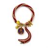 Atacado de fábrica ornamentos Xizang corda de mão Wuye Thangka corda de mão Xizang dragão colorido tecido à mão Wuye Benmingnian Deus da Riqueza