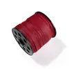 Acessórios para Joias DIY Corda de Veludo Coreano com Face de PU de 2,5mm Corda Plana de Camurça Sintética Material para Tecelagem de Pulseira Colar DIY