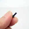 Pernas de Coluna Reta para Exportação de 4mm com Olhos Pretos Integrais para Bonecas Artesanais, Ursos de Pelúcia, Acessórios DIY, Enfeites de Olhos para Artesanato de Alta Qualidade