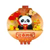 Festival de Mediados de Otoño Pegatina Magnética Creativa de Dibujos Animados para Refrigerador Punto Turístico de la Ciudad Souvenir Cultural y Creativo Regalo Personalización Estilo Tendencia Nacional Pegatina para Refrigerador