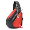 Nuevo bolso de moda transfronterizo para hombre, bolso de pecho con costuras, bolso bandolera de hombro, bolso de viaje informal, ligero, pequeño.