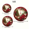2026 Nueva Popular Falda para Árbol de Navidad de Encaje con Forma Irregular Fiesta Transfronteriza Manualidad Falda para Árbol Decoración del Hogar Bandera