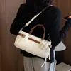 Bolso de mano único estilo coreano nuevo colección verano 2026 simple y elegante bolso de hombro retro bolso cruzado para mujer