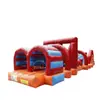 Carrera de Obstáculos Inflable Competitiva, Equipo de Entrenamiento para el Desarrollo de Grupos, Esquinas Blandas Anticolisión, Equipo Deportivo para Exteriores