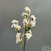 Arranjo de Chão com Flores Artificiais Cor de Champanhe, Rosa de Casamento, Hortênsia, Material de Flores para Corredor de Teto, Arranjo de Decoração para Auditório
