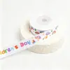 Cinta de Cumpleaños Infantil Transfronteriza Cinta para Pastel Cinta para Caja de Regalo Empaque de Regalo Cinta de Poliéster Suministro Directo del Fabricante