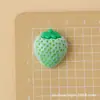Accesorios Serie de Fresas Multicolores Fruta de Simulación Clip para el Cabello de Niña Llavero Estuche para Teléfono Crocs Pegamento de Crema para Manualidades