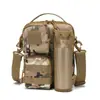 Bolso Bandolera Multifuncional de Gran Capacidad, Bolso Táctico de Ocio al Aire Libre, Bolso de Hombro Cruzado Impermeable y Resistente al Desgaste para Montañismo y Viajes