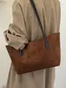 Bolso Tote de Lujo con Estampado de Leopardo para Mujer 2026 Nuevo Otoño/Invierno Diseño de Nicho Bolso para el Hombro para Viajar Versátil