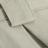Pantalones anchos plisados con silueta suave y hebilla del mismo color, pantalones de pierna ancha y cintura suelta, pantalones rectos grandes y sencillos de primavera para mujer