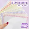 Tapete de Passar Translúcido Macio Fosco para Acabamento de Bordas, Artesanato DIY, Resistente a Altas Temperaturas, Auxilia no Passar, Papel de Passar Reutilizável para Acabamento de Bordas