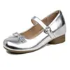 Zapatos Mary Jane Franceses Suaves para Mujer, Cómodos, con Elevación de Altura, Correa de Moño Versátil, Planos Casuales Estilo Ballet
