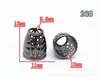 Botão botão monopólio atacado sino de metal para pendurar fivela de pendurar fivela para corda de usar fivela decorativa ponta de corda para cintura de calça DIY ponta de corda