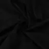 Vestido Francês Feminino Transfronteiriço Novo Gola Redonda Manga Sino Single-Breasted Estilo Commuter Elegante Preto Saia Longa