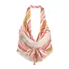 Z Estilo Europeu e Americano Transfronteiriço 2026 Nova Moda Elegante Top Feminino com Gola Halter 2877337 Saia Midi 6929419