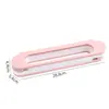 Estante Plegable para Pantuflas Organizador de Almacenamiento para Baño, Estante de Almacenamiento para Zapatos Montado en la Pared sin Taladrar