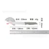 Juego de Cuchillos de Acero Inoxidable para Cocina Casera, Cuchillo de Cocina Multifuncional, Cuchillo de Chef Transfronterizo, Juego de Cuchillos de Regalo