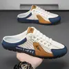 Zapatos de Hombre, Estilo Mocasín Medio, Malla Transpirable, Slip-On para Exteriores, Zapatos Perezosos, Mocasines Casuales de Suela Suave, Modernos y Versátiles