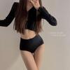Nova Roupa Íntima Feminina Sem Costura de Cintura Alta Estilo Japonês para Meninas Levanta Bumbum e Modeladora Abdominal Roupa Íntima Outono e Inverno para Mulheres