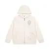 Sudadera con capucha de punto bordada con orejas de gato estilo americano para hombre y mujer, holgada y casual, versátil, top de moda para otoño