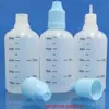 Botella de almacenamiento de aceite con tapa de rosca para niños de 50 ml, botella de llenado de aceite con punta fina, tapón interior, botella de llenado de aceite esencial