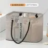 Cesta de drenaje secado rápido superventas transfronteriza, bolsa de tocador plegable de gran capacidad para el hogar, bolsa de almacenamiento portátil para viajes al aire libre