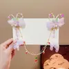 Acessórios de Cabelo Hanfu Femininos Estilo Novo Original Corrente para Testa Foto de Traje Antigo Corrente para Sobrancelha Presilha Estilo Antigo Acessórios de Cabelo Tradicionais Chineses para Meninas