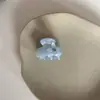 Mini Pinza para el Cabello con Mariposa de Pedrería Estilo Coreano para Mujer, Pinza de Alto Nivel para Flequillo, Pinza para Recoger la Mitad del Cabello, Accesorio para el Cabello