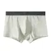 Venta al por mayor de Hua Jielong de calzoncillos para hombre de algodón estampado, cintura media simple, talla grande, transpirables, disponibles para dropshipping