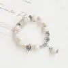 Pulseras de Cerámica de Jingdezhen, Nuevas Pulseras de Pareja Estilo Chino, Puestos de Joyería Sencilla para Mujer, Joyería Cultural y de Entretenimiento de Alta Venta