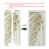 Pegatinas de Puerta Autoadhesivas Transfronterizas con Ciervo Estilo Chino, Pegatinas de Pared Removibles para Renovación de Casa de Alquiler, Venta al por Mayor por Fabricante, Dropshipping