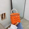 [Liquidación en Stock] Moda Nueva Verano 2026 Mini Bolso Cubo de Perlas Bolso de Gelatina Bolso Infantil Bolso de Hombro