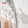 Km 578 Estante Multiusos para Baño con Gancho Estante de Almacenamiento Estante para Ducha Toallero Soporte Multiusos para Ducha