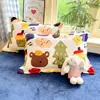 Juego de Cuatro Piezas de Leche Polar de Invierno con Funda Nórdica de Polar Añadida Juego de Tres Piezas para Dormitorio Infantil Sábana Cálida Ropa de Cama de Coral