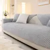 2026 Nuevo Cojín de Sofá de Color Sólido de Lujo Ligero Universal para Cuatro Estaciones Sala de Estar Simple Dormitorio Funda de Sofá Tela de Cubierta