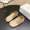 Mules femininas Birkenstock 2026 novo estilo retrô old money com solas macias, fivelas duplas falsas, design de dedo dividido, com aumento de altura, sapatos femininos de calçar