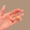 Doble Diadema para Niñas, Diadema para Cabello de Niña Pequeña que No Daña el Cabello, Goma Elástica y Buena para Moño, Diadema con Forma de Corazón