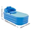 Balde de Banho Transfronteiriço Dobrável para Adultos Banheira Inflável Doméstica Balde de Banho Artefato Douyin Balde de Banho Espesso para Crianças