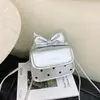 Bolsa Infantil con Lazo Dulce, Bolso de Mano Cuadrado Pequeño, Monedero Mini para Niñas 2026, Bolso Cruzado de Hombro de Lunares