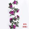 Enredadera de Rosas Simuladas, Enredadera de Flores Artificiales, Enredadera de Flores Decorativa Retorcida para Balcón de Boda al Aire Libre, Pasillo, Macizo de Flores, Casa de Huéspedes, Puerta Transfronteriza