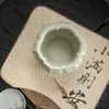 Urnas de Ceniza Dinastías Tang y Song para Accesorios de Ceremonia del Té, Recipientes de Cerámica para Aguas Residuales, Posavasos para Té Multifuncionales con Cenicero