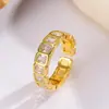 Anillos de Moño Elegantes y Exquisitos en Varios Estilos, Anillos de Circonita de Lujo Ligero Transfronterizos, Estilo Ins Europeo y Americano con Sensación de Alta Gama