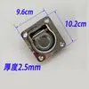 Placa Protectora de Contenedor de Camión Anillo de Arrastre Anillo de Fijación Furgoneta Remolque Compartimento Pequeño Modificado Hebilla de Anillo Horizontal Metabo