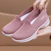 Zapatos para Mujer 2026 Primavera Nuevos Zapatos para Mujer Flyknit Casual Transpirables Zapatos para Madre Moda Transfronteriza Zapatos para Mujer Dropshipping