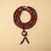Atacado Sandália de Sangue Sândalo Africano Folha Pequena Sândalo Vermelho Contas Budistas, Vários Estilos e Especificações, Pulseiras Estilo Étnico, Contas de Rosário