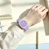 Celebridade da Internet TikTok relógio quadrado feminino ins estilo universitário relógio de quartzo estudante nicho simples estilo coreano Comércio exterior relógio eletrônico