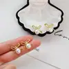 Aretes de Perla Natural 8-9mm Aretes de Lazo Aretes de Agua Dulce Venta al Mayoreo de Fábrica Nacarado Real Regalo de Boda