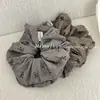 Scrunchie Vintage de Principios de Otoño con Lazo Nuevo Sencillo de Gama Alta para Cola de Caballo Banda Elástica Elegante Flor