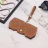 Estuche para Gafas de Sol de Cuero PU en Stock, Estuche de Cuero para Guardar Gafas de Sol de Viaje, Estuche de Cuero Anti-Caída para Gafas