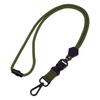 Montañismo al aire libre negro insignia pesada halter personal profesor doctor gancho metálico llave ID certificado cordón hebilla